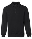 JBs Adults Fleece 12 Zip Sweat CottonPolyester
