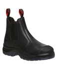 King Gee Tradie Elastic Sided Boot Black
