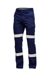 King Gee Basics Cotton Drill Pant with Bi Motion Reflective Tape
