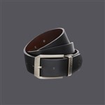 King Gee Mens Reversible Belt BlackBrown
