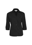 Biz Collection Ladies Metro Shirt 34 Sleeve 65 Cotton 30 polyester 5 elastane