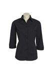 Biz Collection Ladies Manhattan Shirt 34 Sleeve 65 Polyester 35 Cotton
