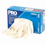 ProChoice Disposable Latex Powdered Glove White