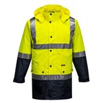 Prime Mover Wet Weather Jacket With Reflective Tape