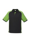 Biz Collection Mens Nitro Polo Shirt 65 Polyester 35 Cotton pique knit