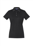 Biz Collection Ladies Aston Polo Shirt 100 Cotton Jersey Knit