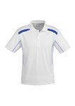 Biz Collection Mens United Polo Shirt Short Sleeve 100 BizCool Polyester Sports Mesh