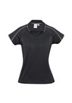 Biz Collection Ladies Blade Polo Shirt Cotton Rich Soft Touch Jersey