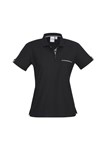 Biz Collection Ladies Edge Polo Shirt Polyester Cotton Pique Knit