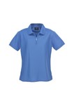 Biz Collection Ladies Micro Waffle Polo Shirt 100 Bizcool breathable polyester