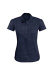 Biz Collection Ladies Coast Polo Shirt 100 Cotton Heathered Jersey Knit