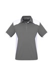 Biz Collection Mens Rival Polo Shirt 100 Polyester Micro Interlock