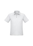 Biz Collection Mens Profile Polo Shirt 55 Cotton 45 Polyester Jersey Knit