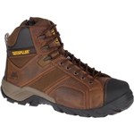 CAT Boot Argon ST Zip Side Lace up Brown
