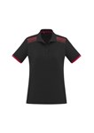 Biz Collection Ladies Galaxy Polo Shirt 100 Bizcool breathable polyester