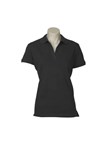 Biz Collection Ladies Oceana Polo Shirt Cotton Rich 96 Cotton 4 Elastane Pique Knit
