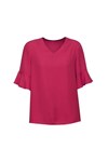 Biz Corporates Ladies Aria Fluted Sleeve Blouse
