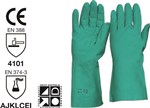 ProChoice Nitrile Chemical Glove 33cm Length Green PE10030