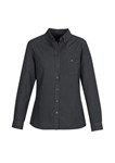 Biz Collection Ladies Indie Shirt Long Sleeve 100 Cotton Stonewashed Denim