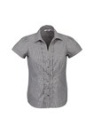Biz Collection Ladies Edge Blouse Short Sleeve