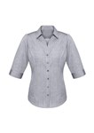 Biz Collection Ladies Trend Shirt 34 Sleeve 50 Cotton 50 Polyester