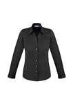 Biz Collection Ladies Monaco Shirt Long Sleeve Cotton Rich