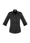 Biz Collection Ladies Monaco Shirt 34 Sleeve Cotton Rich CO10008