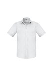 Biz Collection Mens Monaco Shirt Short Sleeve Cotton Rich CO10005