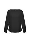 Biz Collection Ladies Madison Boatneck Blouse