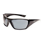 Bolle Hustler Gloss Black frame Smoke Lens