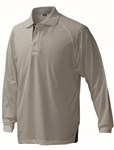 Stencil Mens Team Polo Shirt Long Sleeve