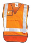 Maxcool NSW Rail Compliant Hi Vis Vest with Reflective Tape