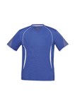 Biz Collection Mens Razor VNeck Tee 100 Bizcool breathable polyester
