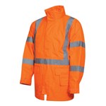 TRu Workwear 3 In 1 Jacket Oxford Polyester with X Pattern Reflective Tape CF10002