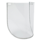 Unisafe Visor Clear Polycarb Flared 200mm H x 400mm W