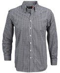 Identitee Mens Miller Long Sleeve Gingham Shirt