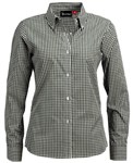 Identitee Ladies Miller Long Sleeve Gingham Shirt