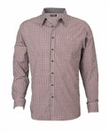 Identitee Mens Hudson Long Sleeve Gingham Shirt