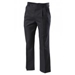 Hard Yakka Permanent Press Pleat Front Expandable Waistband Poly Viscose Trouser