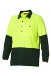 Hard Yakka Koolgear Ventilated Polo Shirt Long Sleeve