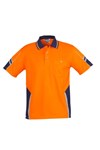 Syzmik Mens Squad Polo Shirt 100 Polyester Short Sleeve