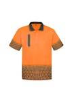 Syzmik Mens Tracks Polo Shirt 100 Polyester Short Sleeve