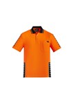 Syzmik Mens Komodo Polo Shirt 88 Polyester 12 Elastane Mesh Short Sleeve