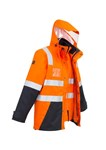 Syzmik 4 in1 Waterproof Jacket with Reflective Tape