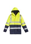 Syzmik Flame Resistant Arc Rated Anti Static Waterproof Jacket with Reflective Tape HRC2 ATPV 168cal