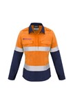 Syzmik Ladies Flame Resistant Shirt Lightweight with Reflective Tape Metatech HRC1