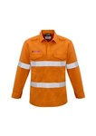 Syzmik Flame Resistant Shirt Closed front with Reflective Tape HRC1
