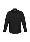 Syzmik Mens Rugged Cooling Shirt 100 Cotton Ripstop Long Sleeve