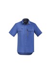 Syzmik Mens Outdoor Shirt Polyester Ripstop Short Sleeve