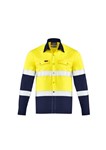Syzmik Mens Shirt Lightweight Hi Vis Shirt BioMotion Reflective Tape